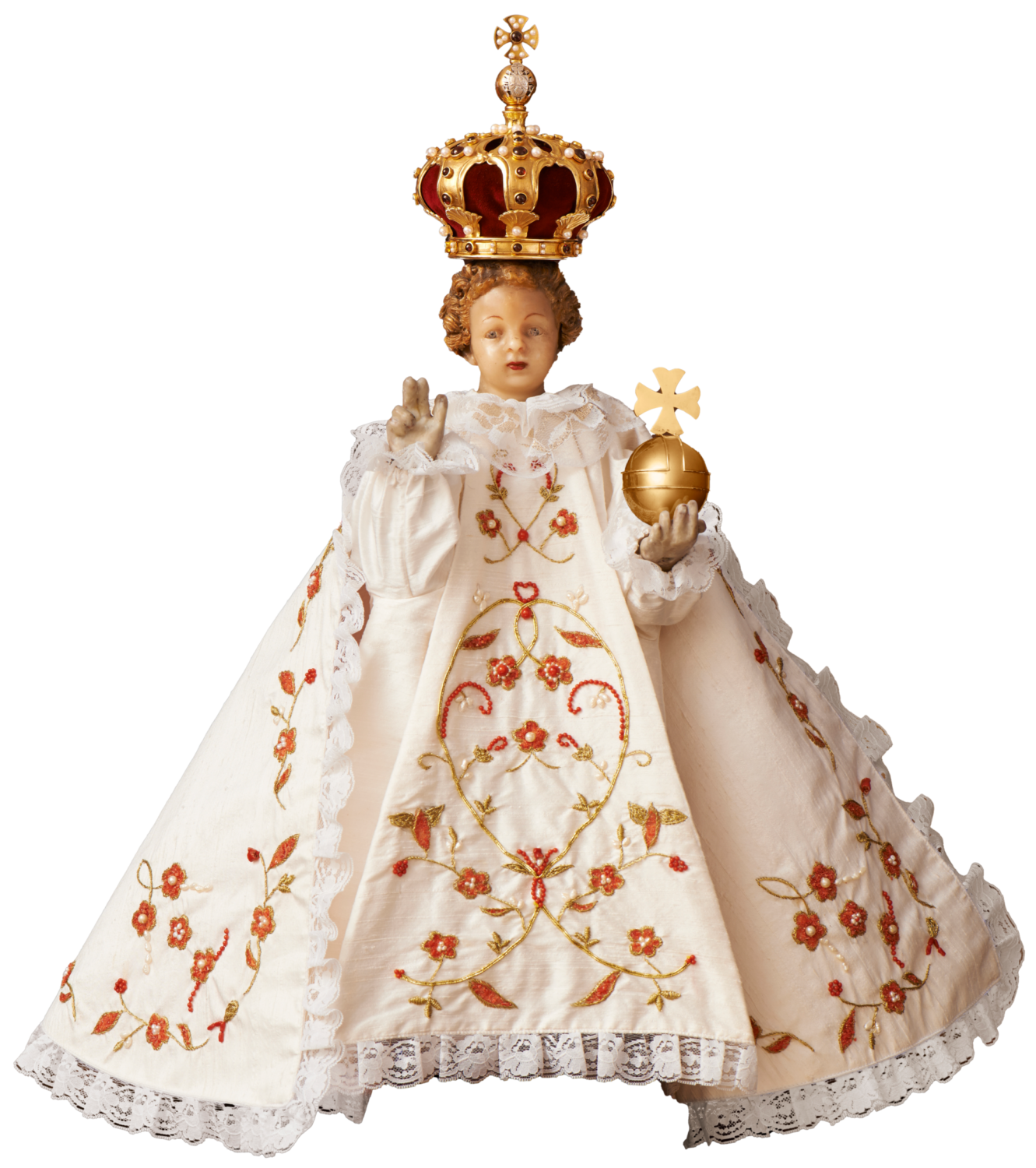 Dressing the Infant Jesus of Prague