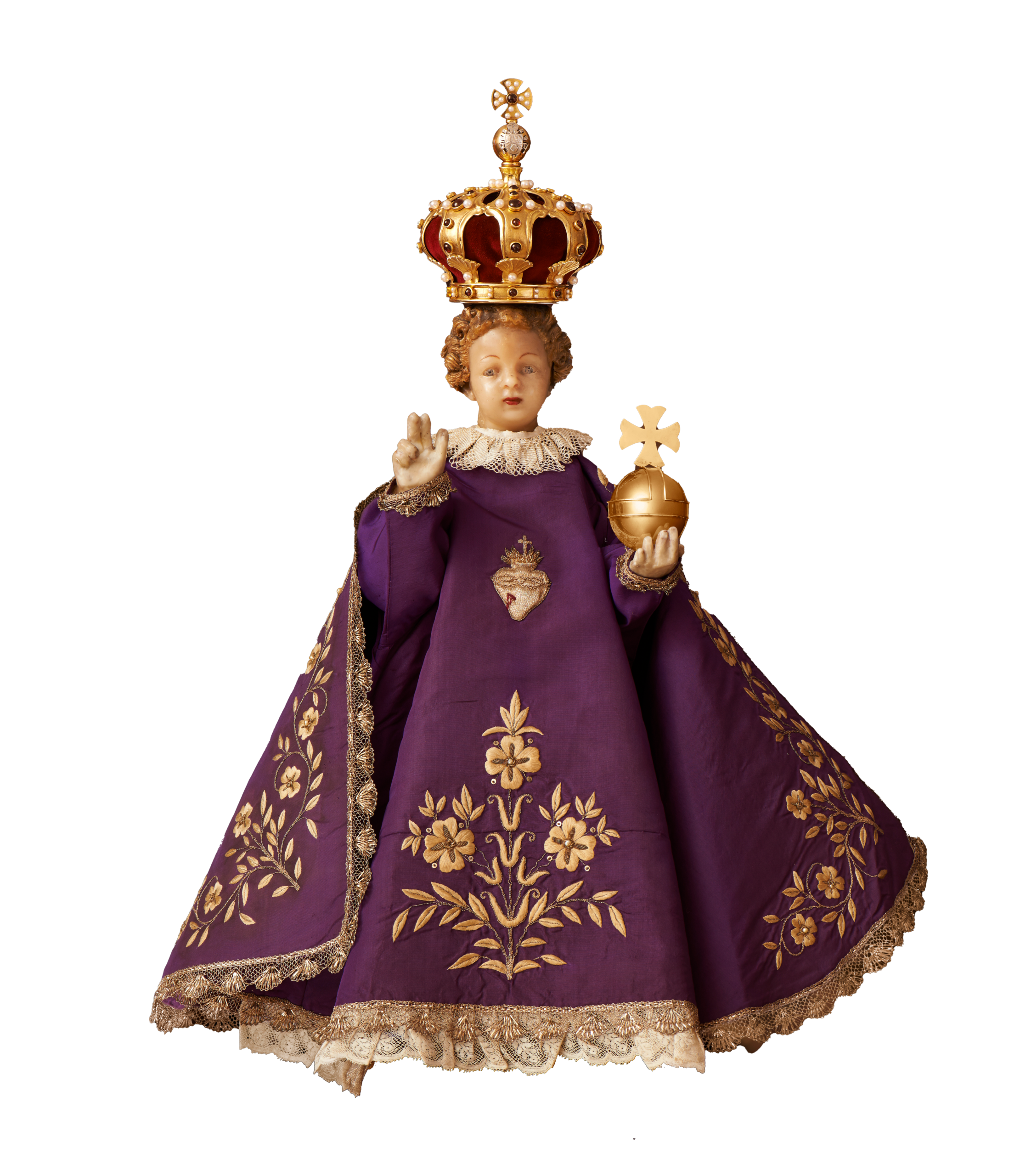 Dressing the Infant Jesus of Prague