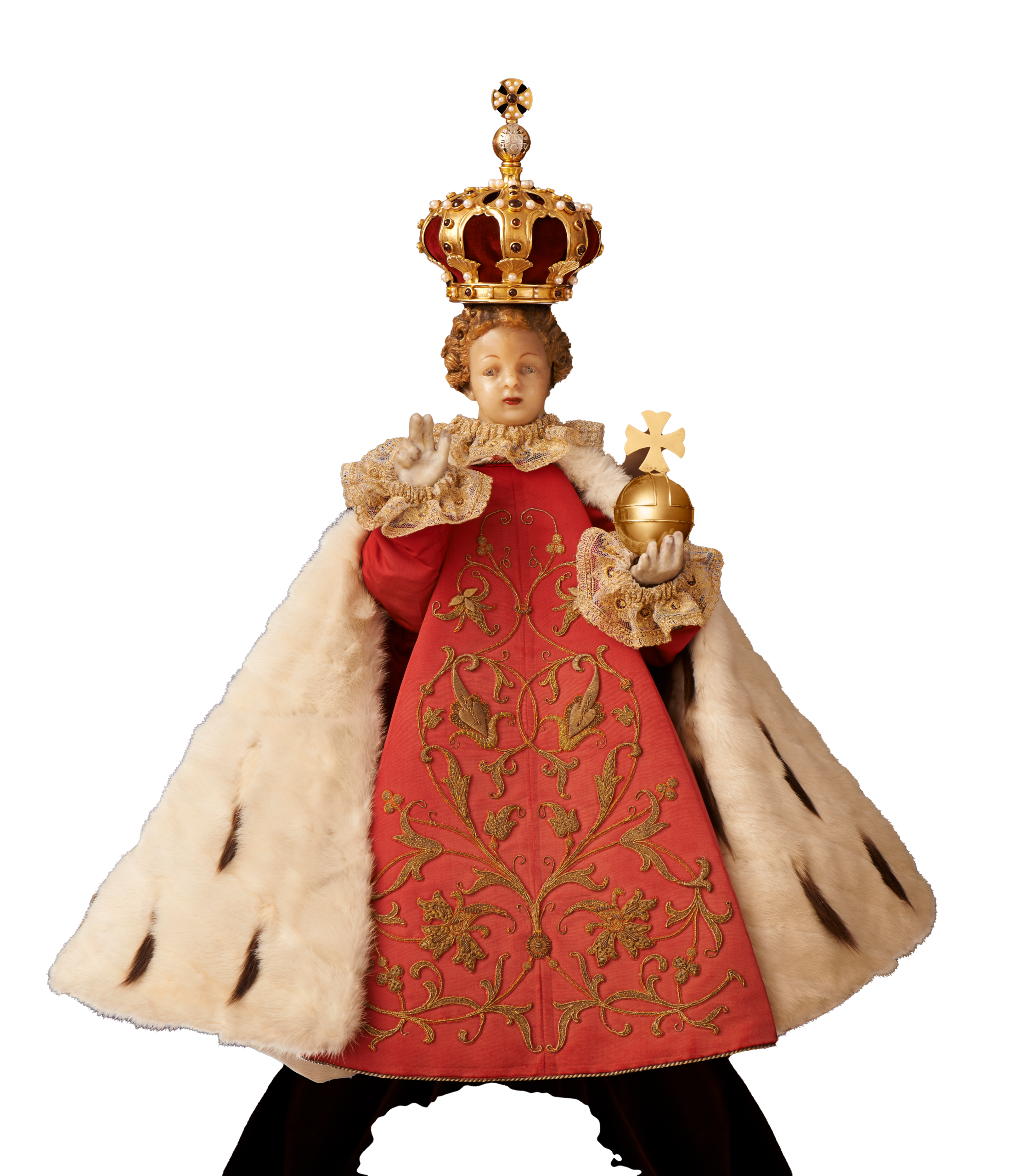 Dressing the Infant Jesus of Prague