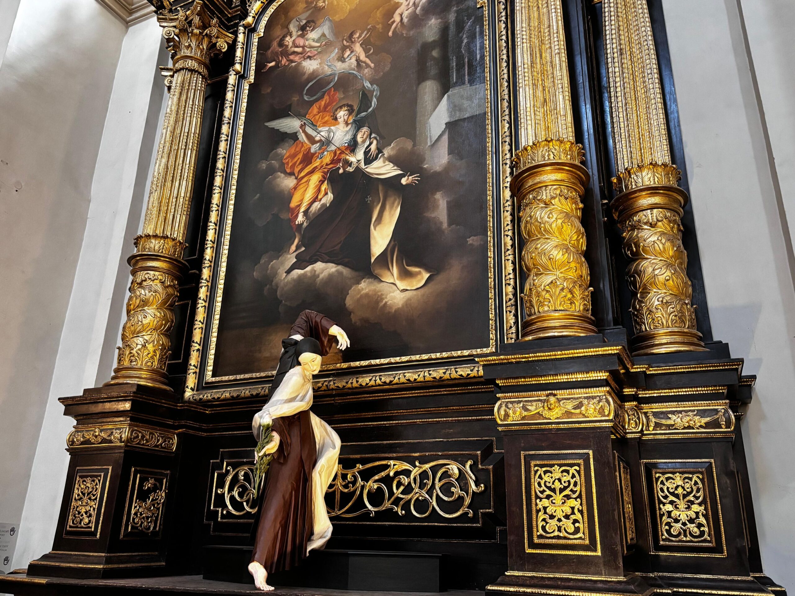 Reflections Among the Church Paintings