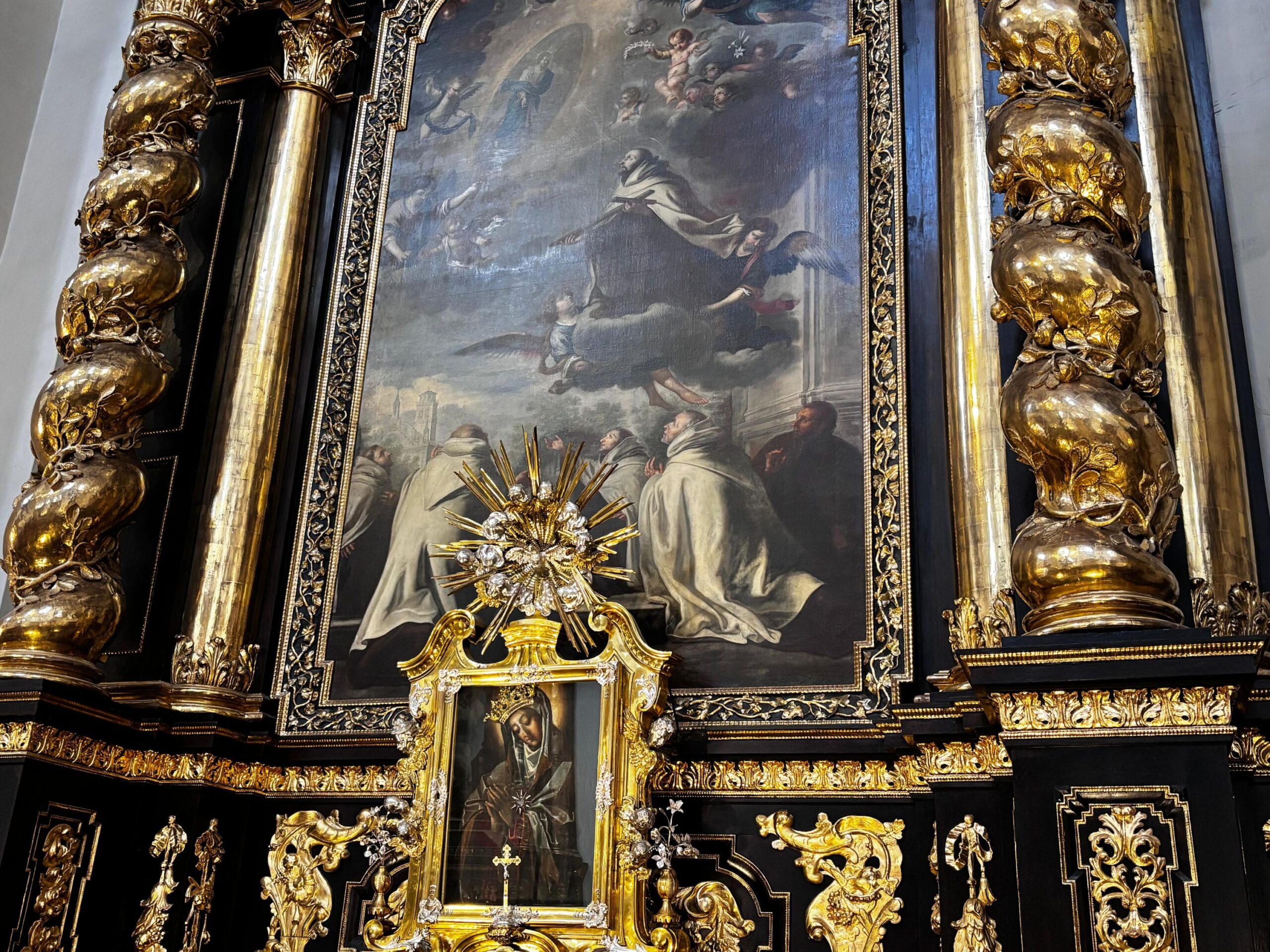 Reflections Among the Church Paintings