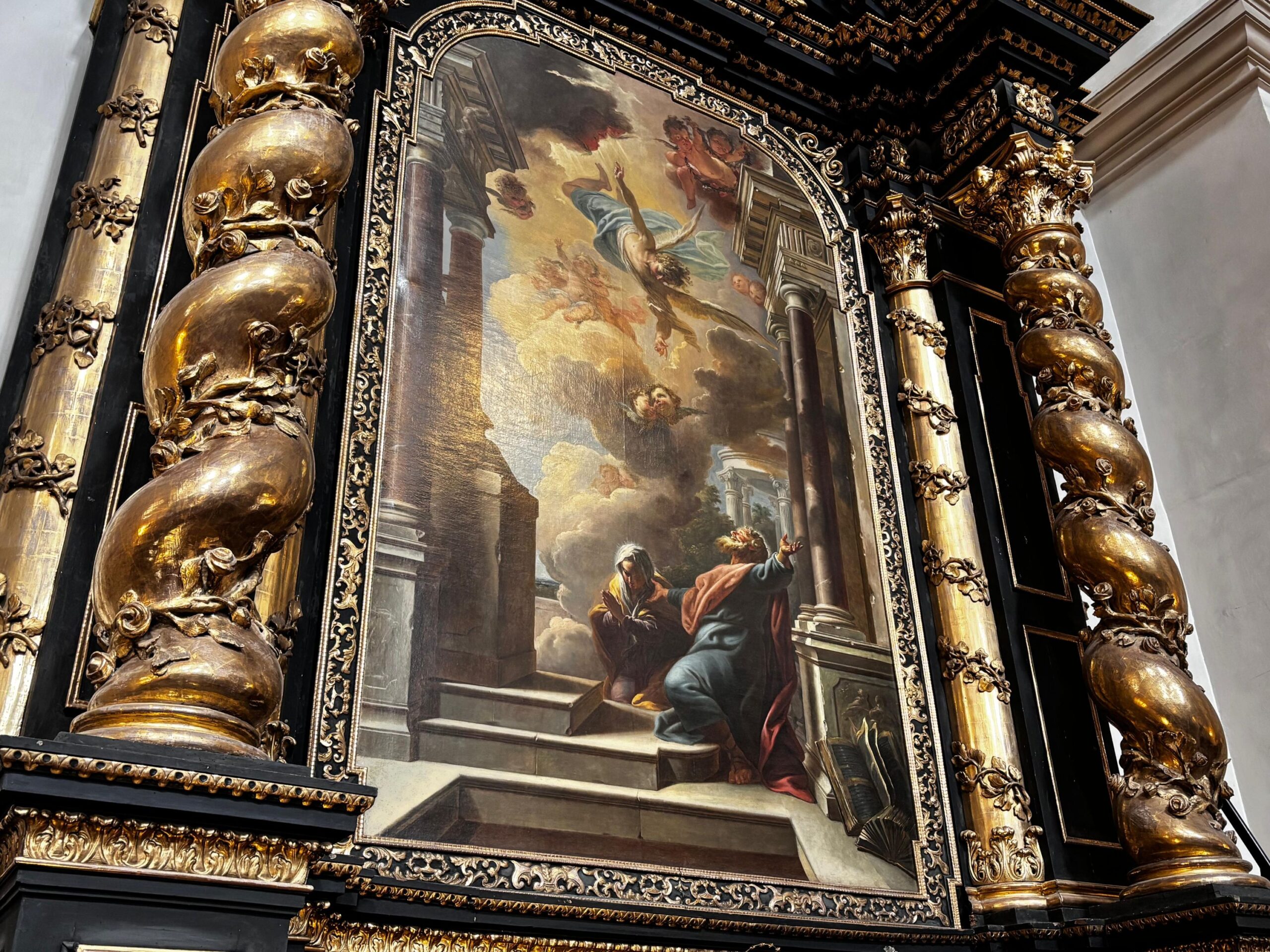 Reflections Among the Church Paintings