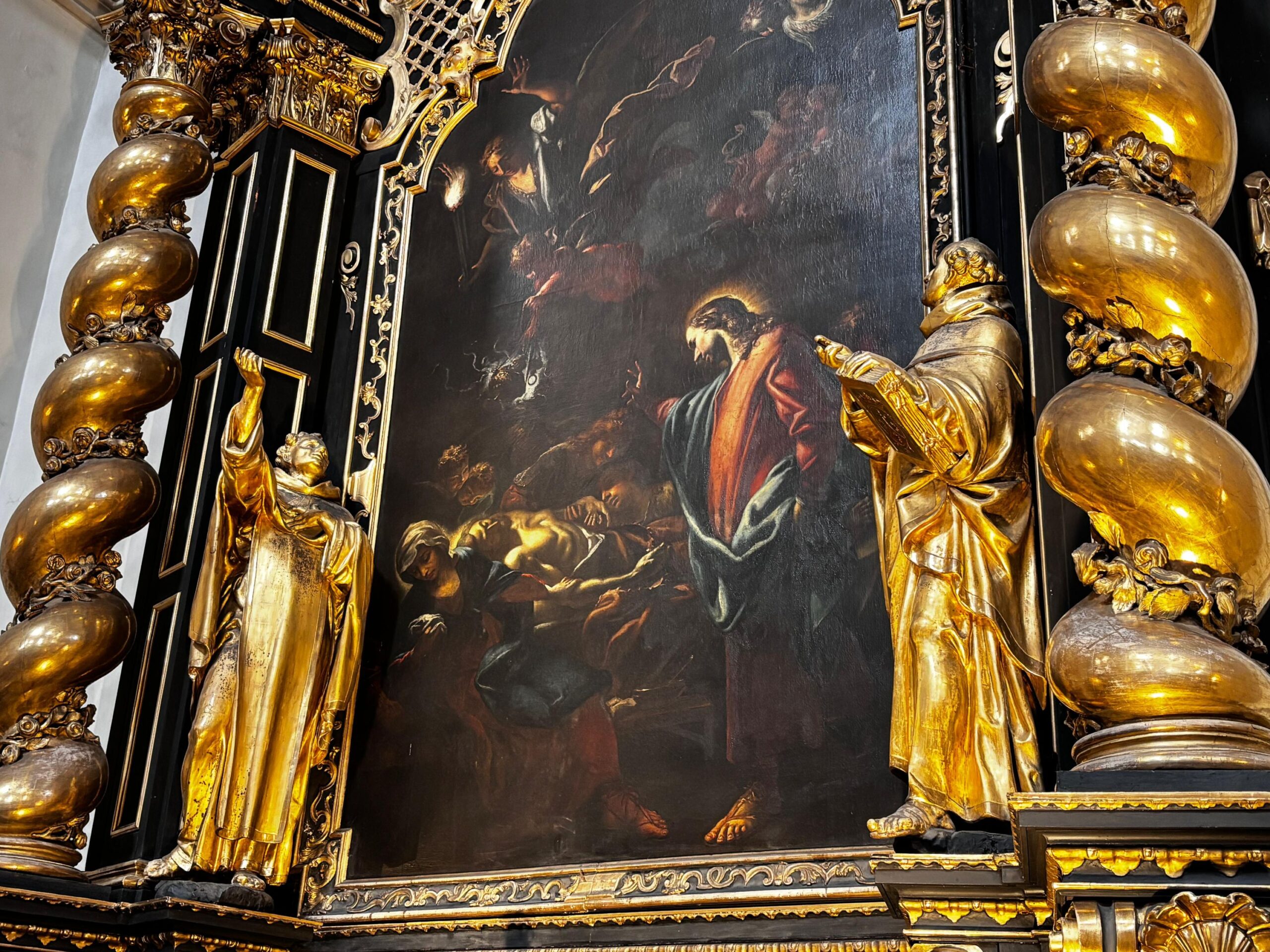 Reflections Among the Church Paintings